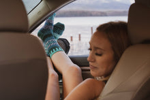 Load image into Gallery viewer, Evergreen Crew Socks | Eco-Friendly &amp; Made in the USA: Small (Women 6 - 8 / Men 5 - 7)
