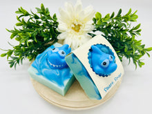Load image into Gallery viewer, Shark Handmade Soap Bar for Kids VEGAN COLD PROCESS: Scented
