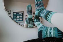 Load image into Gallery viewer, Evergreen Crew Socks | Eco-Friendly &amp; Made in the USA: Small (Women 6 - 8 / Men 5 - 7)
