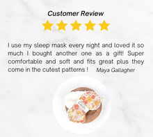 Load image into Gallery viewer, Sweet Dreams Sleep Mask l Petite Fleur
