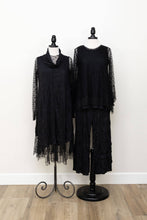 Load image into Gallery viewer, Mesh Dots Shrug: Black / Large
