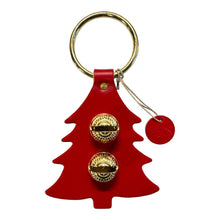 Load image into Gallery viewer, Designer Door Chimes - Tree: Green / Brass
