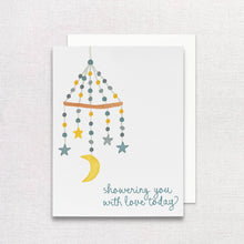 Load image into Gallery viewer, Baby Shower Greeting Card | Showering You With Love Card

