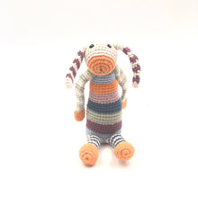 Load image into Gallery viewer, Velvety Plush Organic Bunny - Multi
