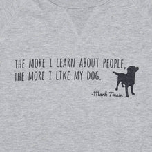 Load image into Gallery viewer, Like My Dog Unisex French Terry Pullover: Large
