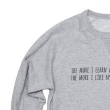 Load image into Gallery viewer, Like My Dog Unisex French Terry Pullover: XL
