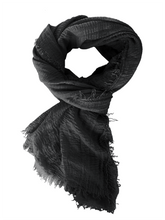 Load image into Gallery viewer, Boho Scarf - Black
