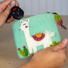 Load image into Gallery viewer, Happy Llama Coin Purse
