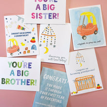 Load image into Gallery viewer, Baby Shower Greeting Card | Showering You With Love Card
