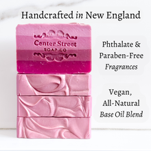 Load image into Gallery viewer, Pink Magnolia Valentine's Handmade Soap Bar - 4oz
