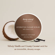 Load image into Gallery viewer, Sugar Scrub - Vanilla Coconut 8oz
