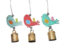 Load image into Gallery viewer, Bird Wind Chime cute ornaments Mother's Day Gift bell Mama
