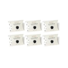 Load image into Gallery viewer, Caramels Pillow Box - Black Lava Sea Salt, Case of 6
