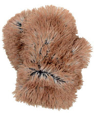 Load image into Gallery viewer, Faux Fur Handmade Women's Mittens: Cozy Cable in Ash / Faux Fur 100% Polyester / Mittens

