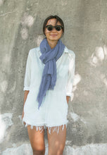 Load image into Gallery viewer, Boho Scarf - Denim
