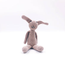 Load image into Gallery viewer, My First Bunny – Organic Baby Rattle: Natural
