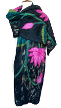 Load image into Gallery viewer, Black Lotus Scarf
