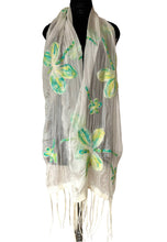 Load image into Gallery viewer, Dragonfly Silk Scarf
