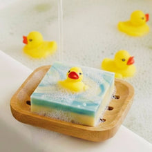 Load image into Gallery viewer, Duckling Clean Handmade Soap Bar for Kids NATURAL VEGAN: Eucalyptus
