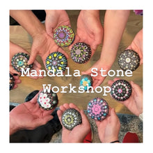 Load image into Gallery viewer, Mandala Stone Workshop by Saqina Art
