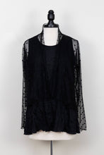 Load image into Gallery viewer, Crinkle Tank Black FALL : Black / Large
