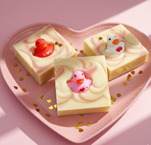 Load image into Gallery viewer, Cutie Pie Valentine's Day Handmade Soap Bar for Kids
