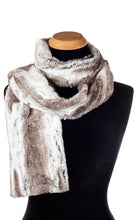 Load image into Gallery viewer, Classic Scarf: Rainier Sky / Faux Fur 100% Polyester / Classic Scarf
