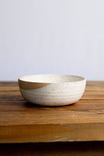 Load image into Gallery viewer, Handmade wide low bowl- ceramic rice bowl : Speckled mint
