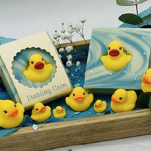 Load image into Gallery viewer, Duckling Clean Handmade Soap Bar for Kids NATURAL VEGAN: Eucalyptus
