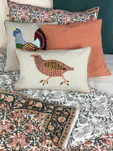 Load image into Gallery viewer, Pillow Applique/Embo 16" Mountain Bird Capercaillie
