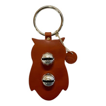 Load image into Gallery viewer, Designer Door Chimes - Owl: Black / Brass
