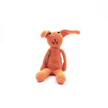 Load image into Gallery viewer, My First Bunny – Organic Baby Rattle: Natural
