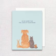 Load image into Gallery viewer, Pet Sympathy Greeting Card | Pet Loss Greeting Card
