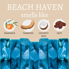 Load image into Gallery viewer, Beach Haven Customizable Summer Handmade Bar Soap - 4oz
