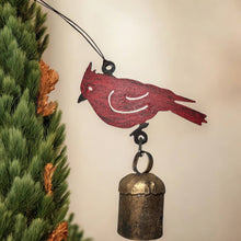 Load image into Gallery viewer, Cardinal ornament Wind Chime cute gifts impulse buy Winter
