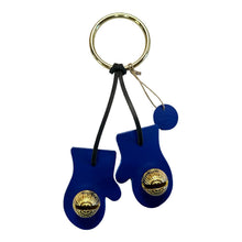 Load image into Gallery viewer, Designer Door Chimes - Mittens: Red / Brass
