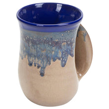 Load image into Gallery viewer, The Original Handwarmer Mug: Sandy Beach / Right Hand
