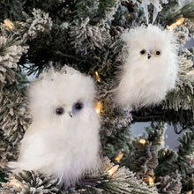 Load image into Gallery viewer, Stuffed Snowy Owl Home Decor
