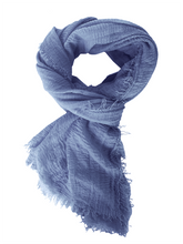 Load image into Gallery viewer, Boho Scarf - Denim
