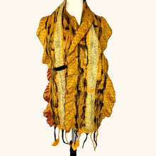 Load image into Gallery viewer, Sari Collage Scarf: Light Gray
